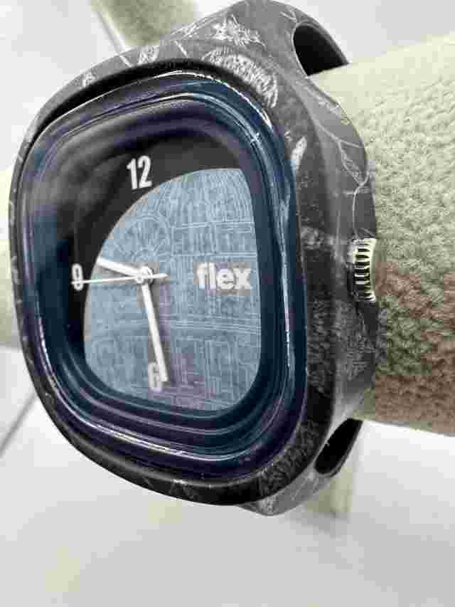 Flex Star Wars Deathstar Watch New Battery 45MM 7.5" Silicone Band X