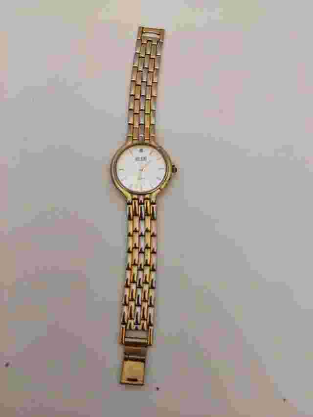 BILL BLASS Gold And Silver Tone Mens Watch