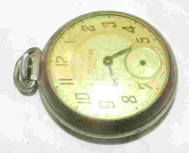 Vintage Men's Ingraham Viceroy Pocket Watch - Running