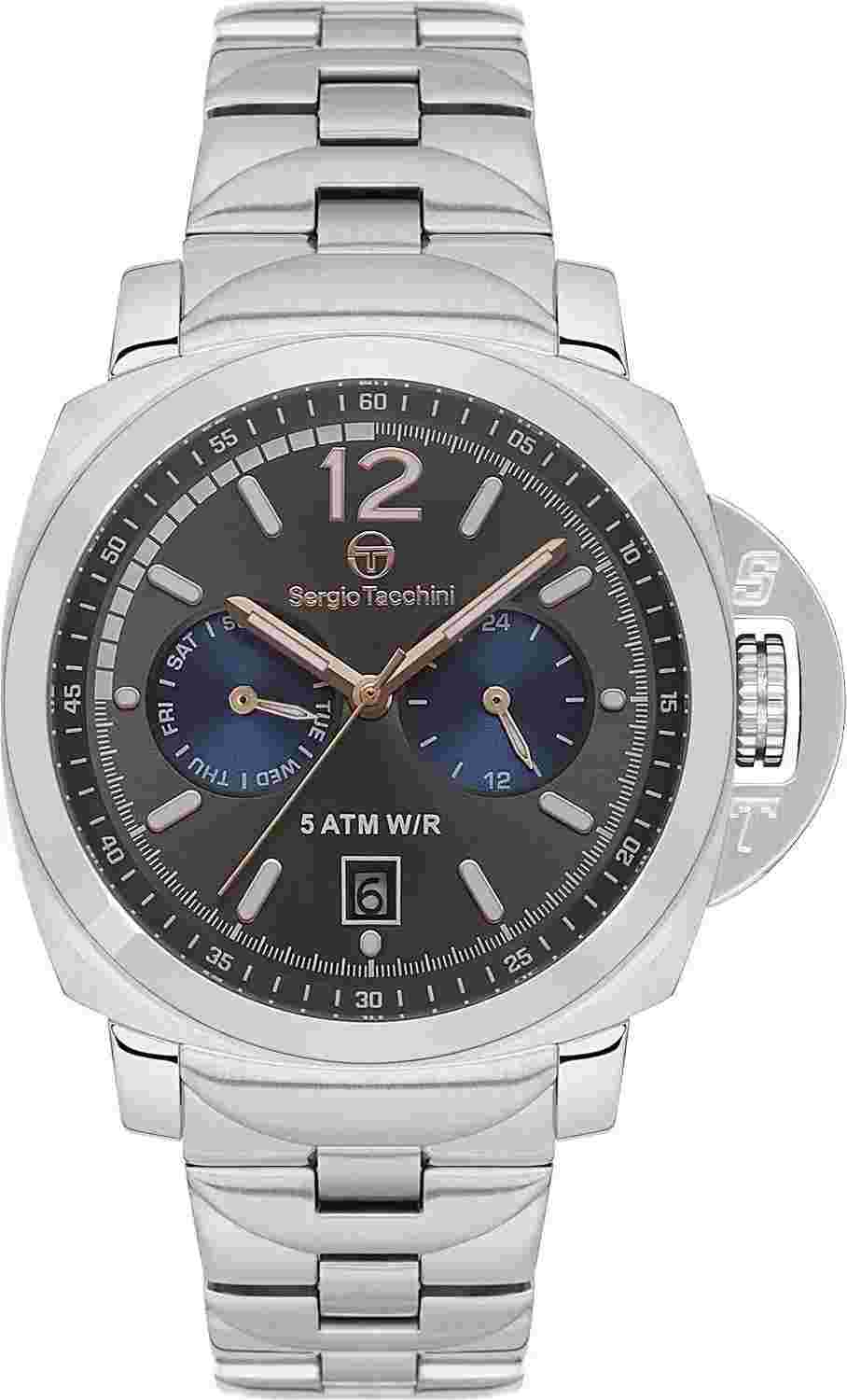 Sergio Tacchini ST.1.10413.3 Stainless Steel Multifunctional Men's Wristwatch