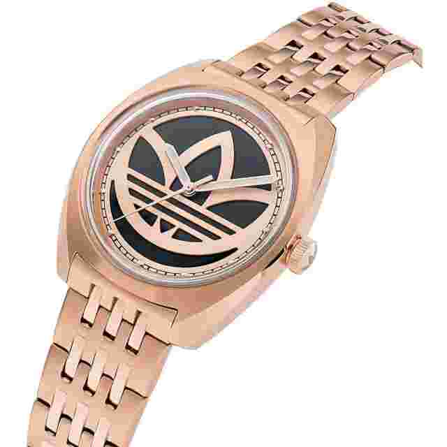 Wristwatch ADIDAS FASHION EDITION ONE AOFH23009 Stainless Steel Gold Rose Black
