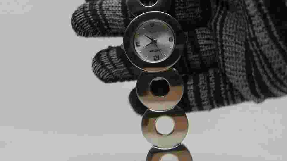 Chico's Women's Watch Silver Dial 31mm Case Stainless Steel Bracelet