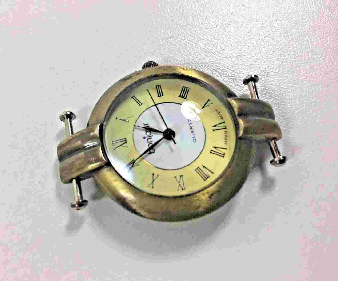 Vintage Bonjour Women's Round Quartz Watch AWCLFCL New Battery