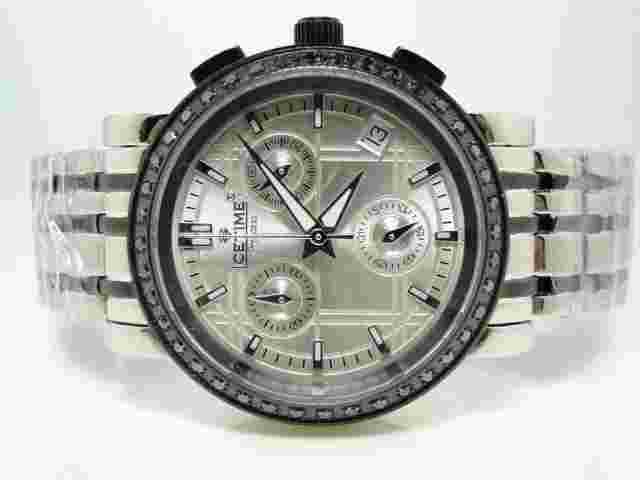 Ladies Icetime/Jojo/Joe Rodeo Black Diamond Watch 1 Ct
