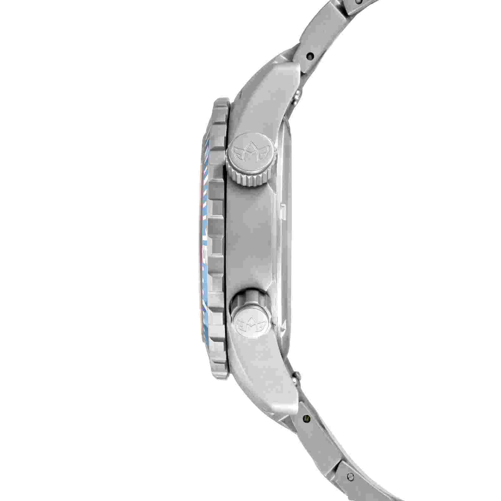 Abingdon Womens Marina Bahama Blue Automatic Diver's Titanium Watch MA-BBLU