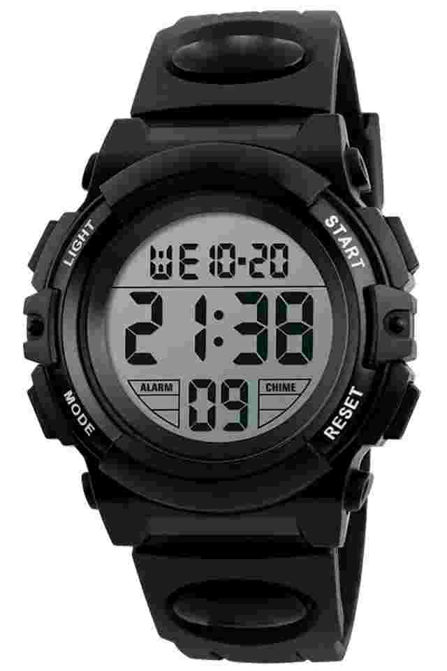 AQUAFORCE Multi Function Digital Watch with Flashlight 50M Water Resistant