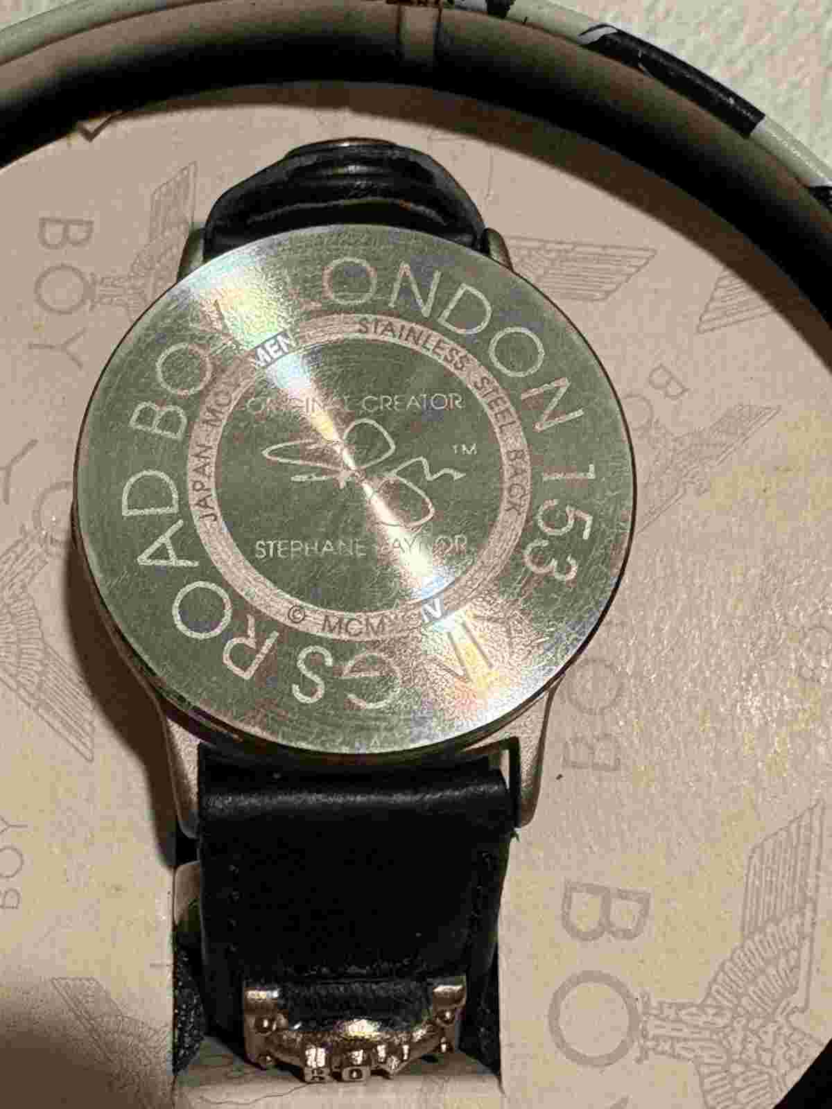 Unique Ultra Rare Vintage 80s/90s Boy London Wristwatch UNTESTED