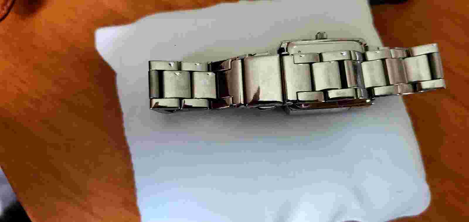 TFX Silvertone Watch