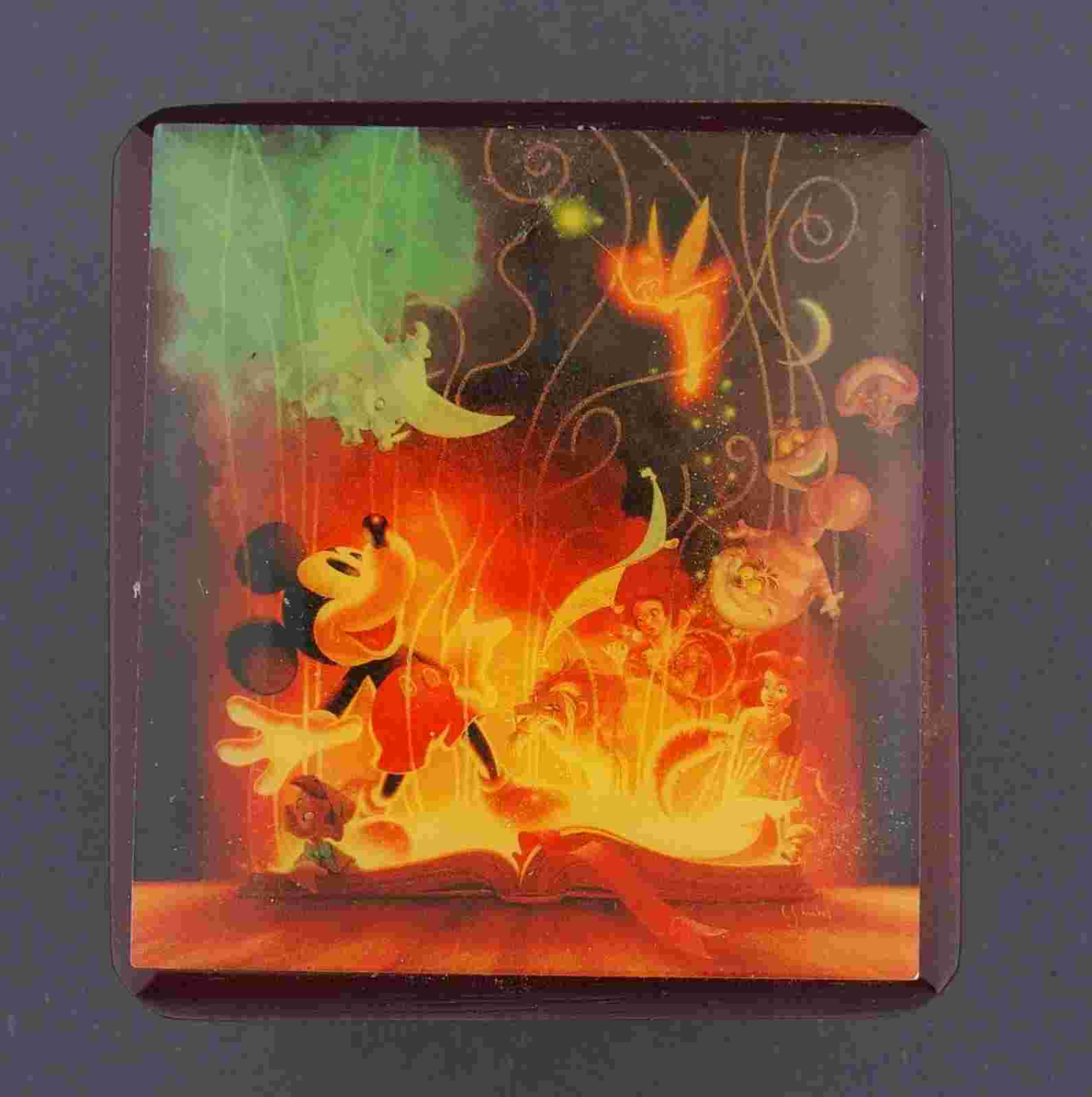 USED Disney Collectible Mickey Fantasia Watch 75th Anniversary Love And Laughter