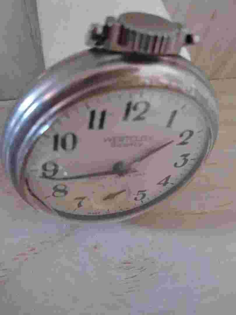 Westclox Scotty Vintage Pocket Watch Mechanical Manual Open Face USA