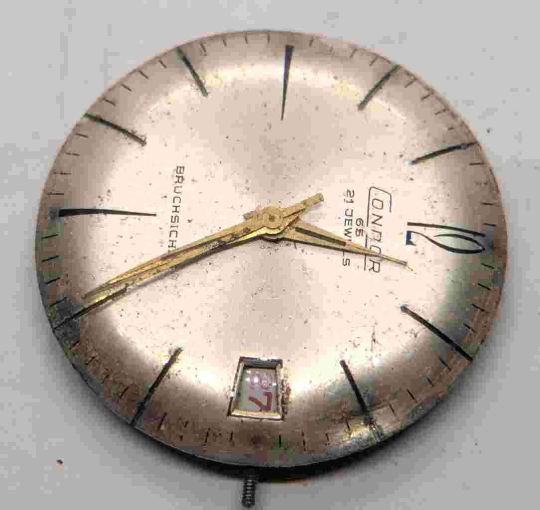Förster 187 Condor Watch 11 1/2''' Movements For Parts D