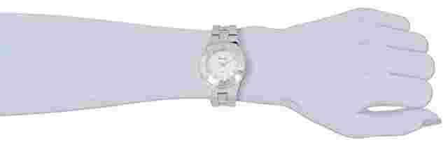 Freelook HA2082-9 Women's White MOP Dial Swarovski Accented Silver SS Watch