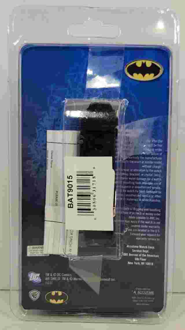 Batman DC Dark Knight Flashing Colors Boys Girls Analog Wrist Watch • New In Box