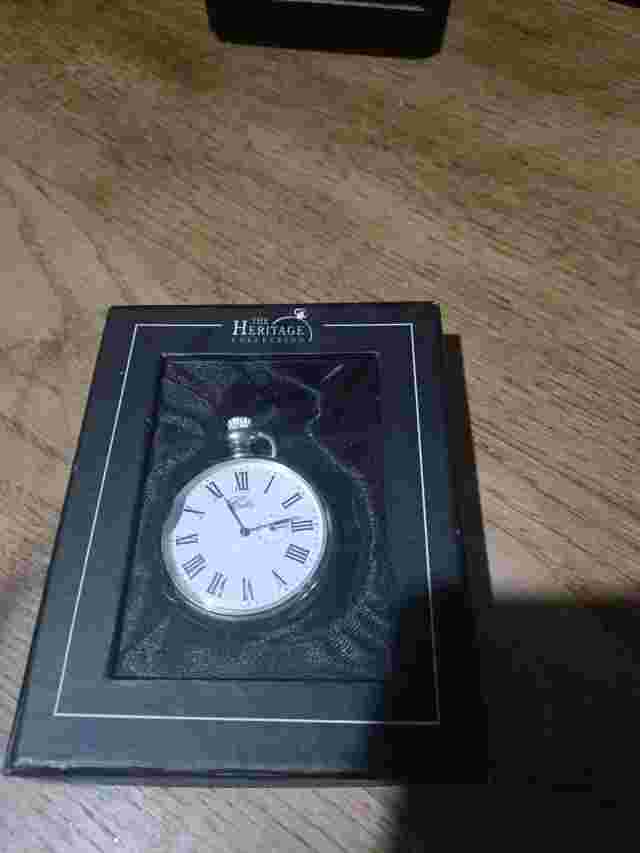 Cité Silver Plated Pocket Watch - The Heritage Collection