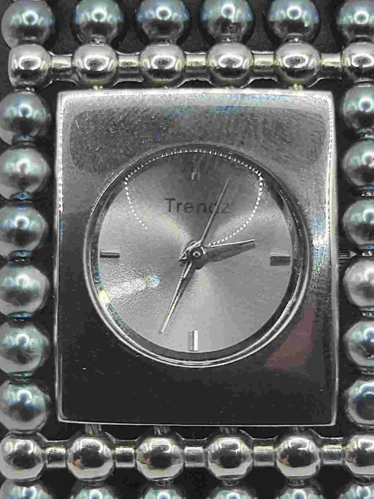 Trendz Beaded Flex Wrist Strap For Any Size Wrist  Japan Movt Model NO. AQ1203
