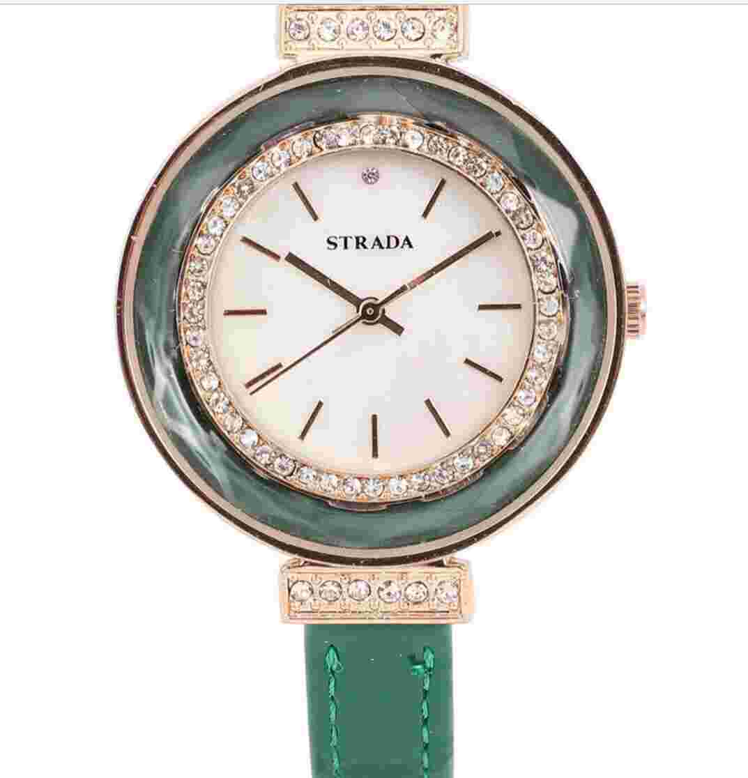 Strada watch with famous Australian maker crystals, jJapanese movement
