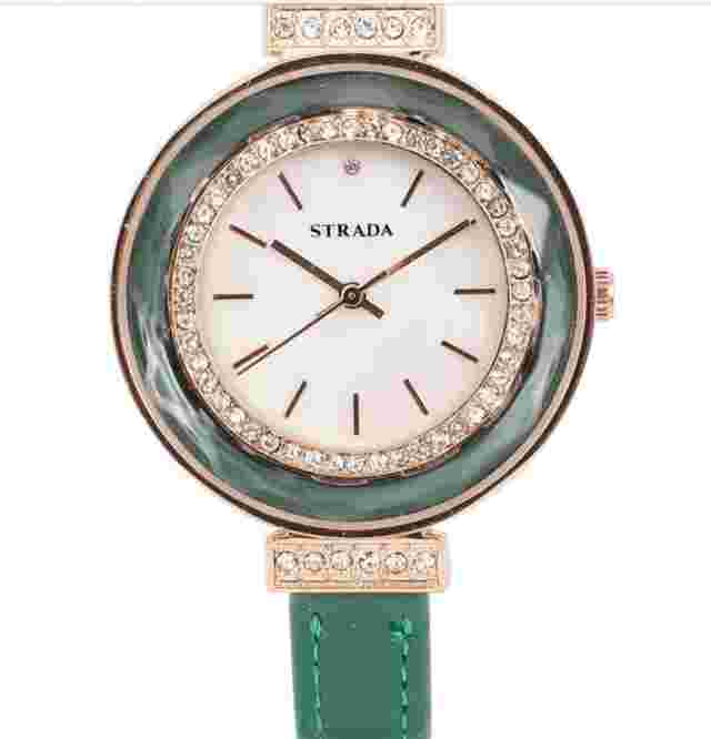 Strada watch with famous Australian maker crystals, jJapanese movement