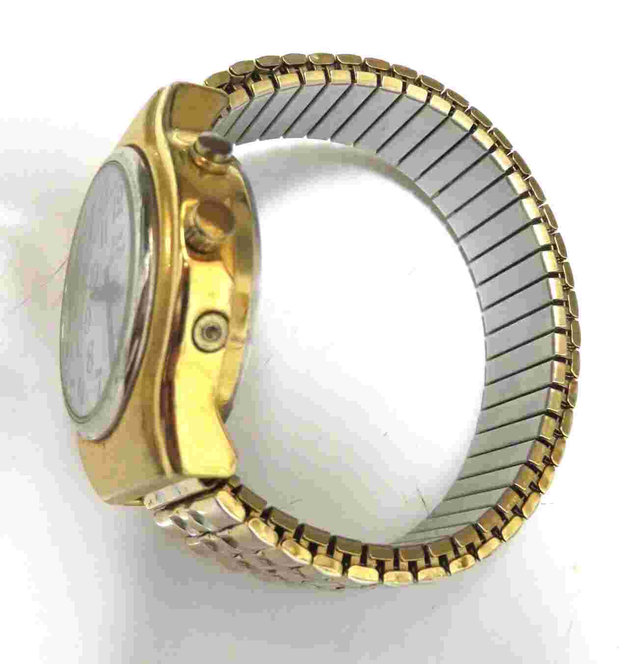 Vintage Royal Tel-Time Talking Watch For Vision Impaired, Works, New Batteries