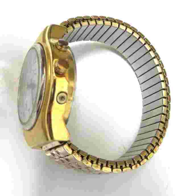 Vintage Royal Tel-Time Talking Watch For Vision Impaired, Works, New Batteries