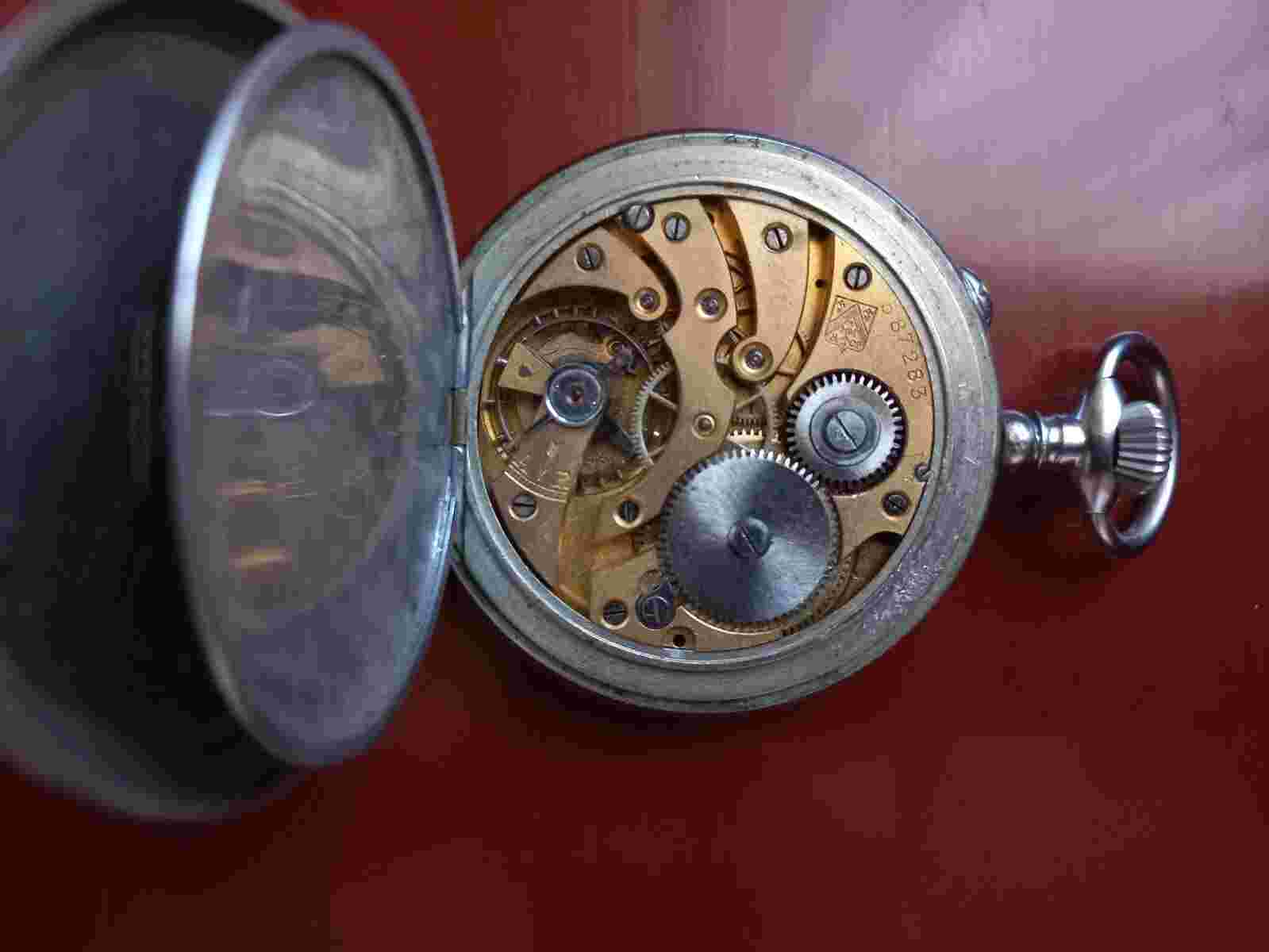 hy moser pocket watch (WWI)