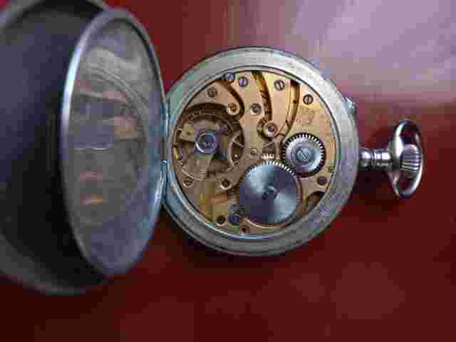 hy moser pocket watch (WWI)