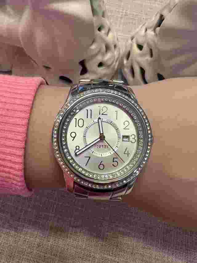 Authentic Esprit Glamonza Silver Women Watch