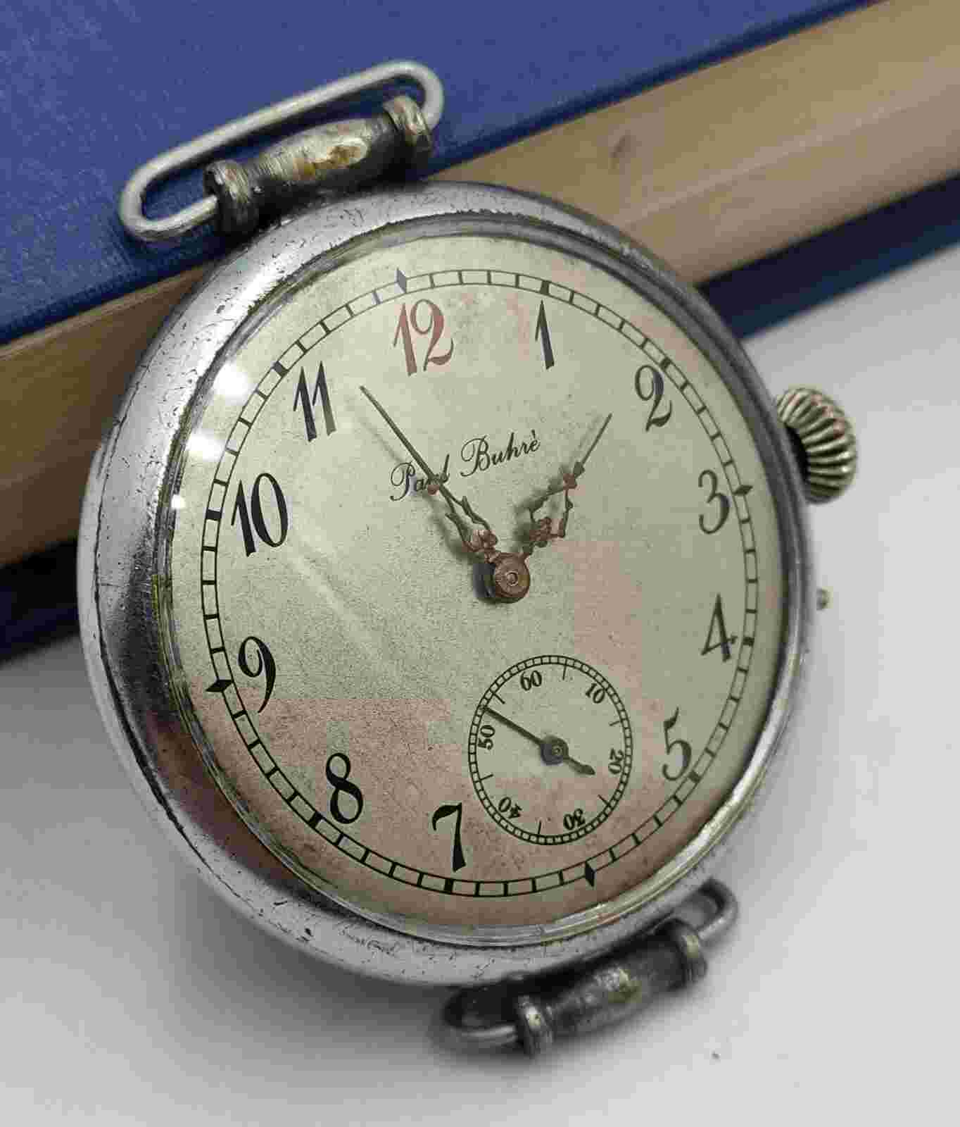 Vintage Watch Pavel Bure Antique Marriage Mechanical Swiss Watch Art Deco Style