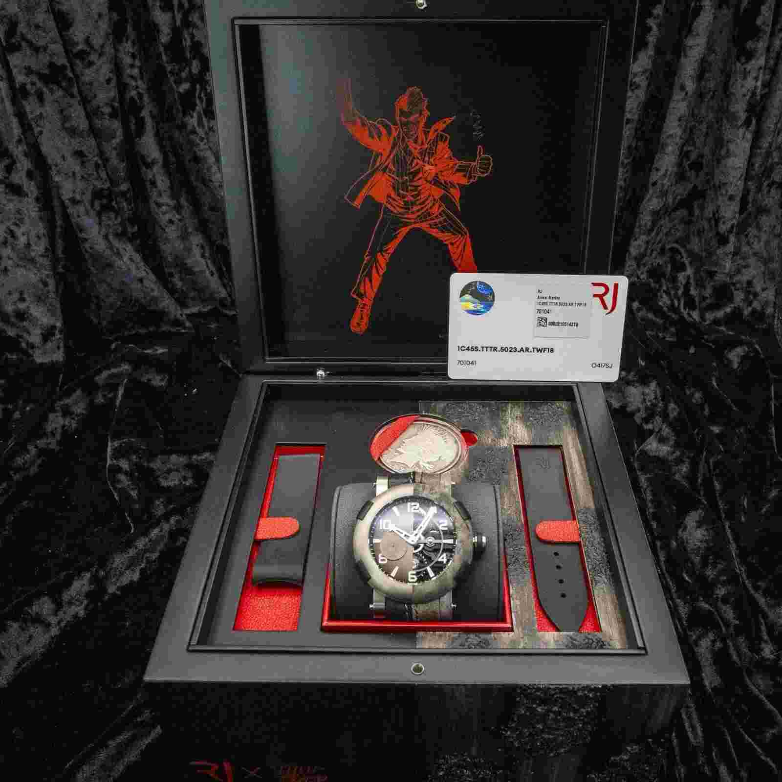 Romain Jerome Arraw Marine Chronograph Two Face Batman 1/100 Limited Edition