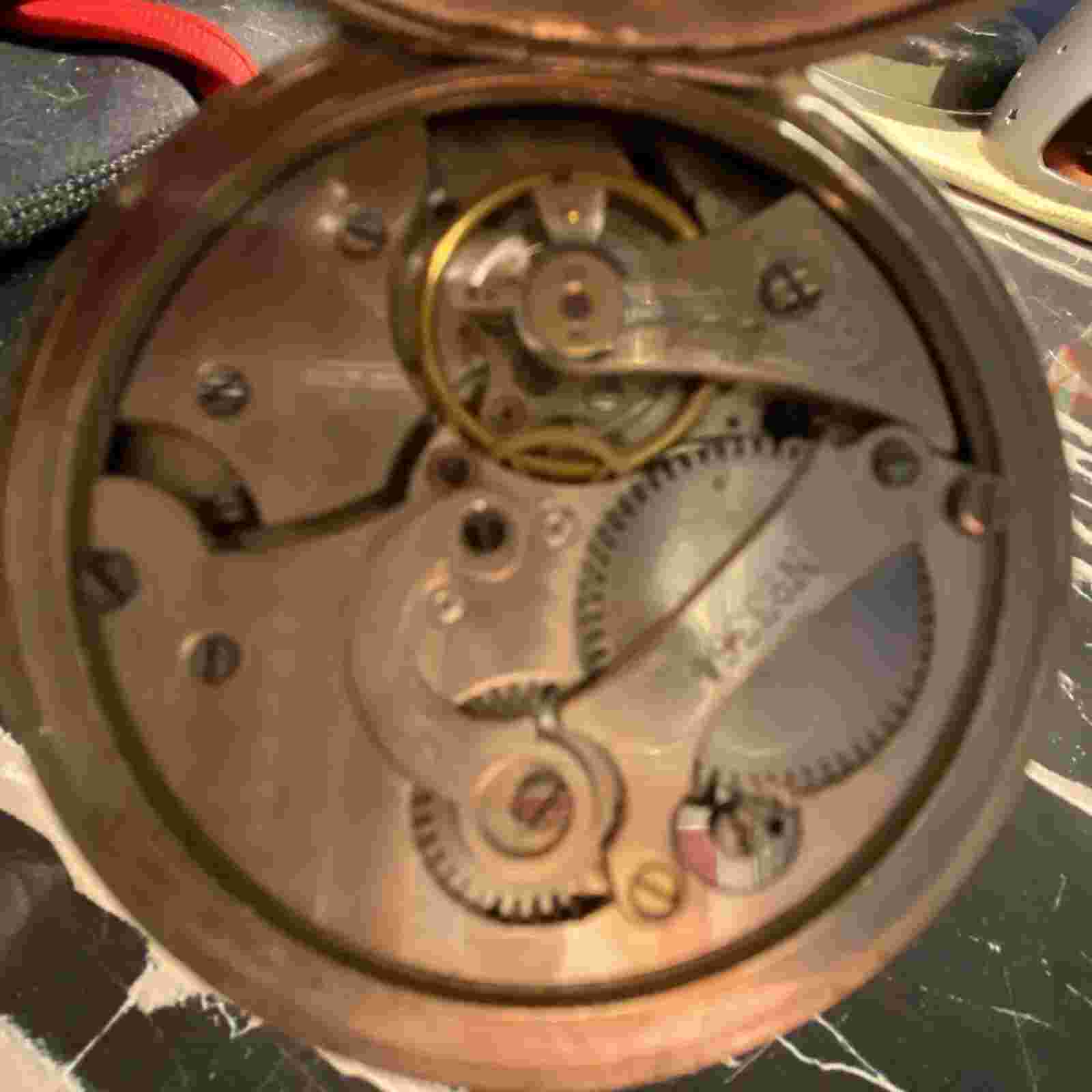 Stunning RUSSIAN Imperial PAVEL BURE ANTIQUE POCKET WATCH Size 16S Silver Color