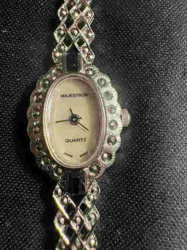 Vintage Majestron Women’s Silver Watch