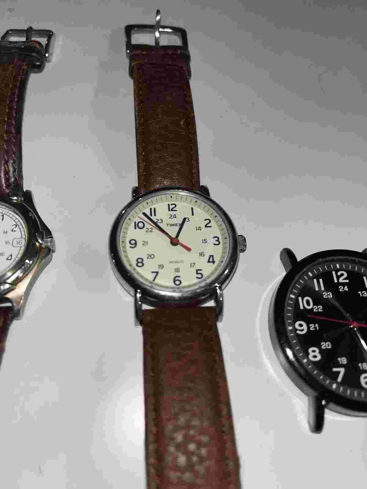 Timex and Fossil and ect. Watch lot