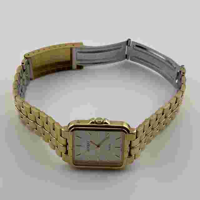 Adolfo Watch Womens 26mm Case Bracelet Band Quartz Three Hands Analog