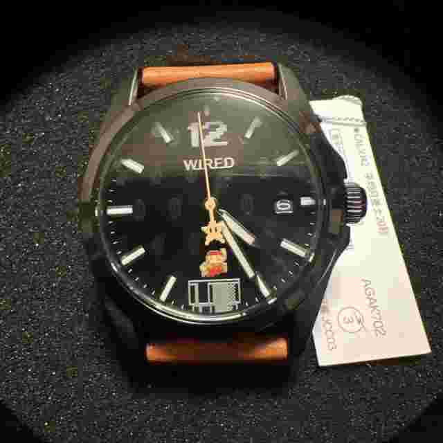 WIRED Super Mario Bros. Limited Model Agak702 Watch