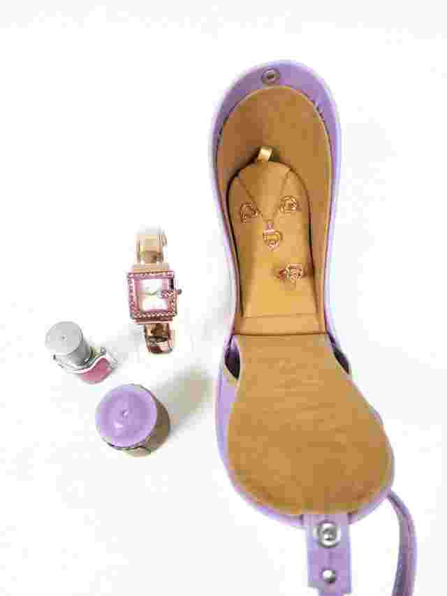 DA VANCI ROSE GOLD WATCH+NECKLACE+EARRINGS+RING+PINK NAIL POLISH+CANDLE SHOE BOX