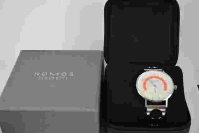 Nomos Neomatic Autobahn Limited Edition 41mm 1301.S1 Wrist Watch w/Box lot.eo