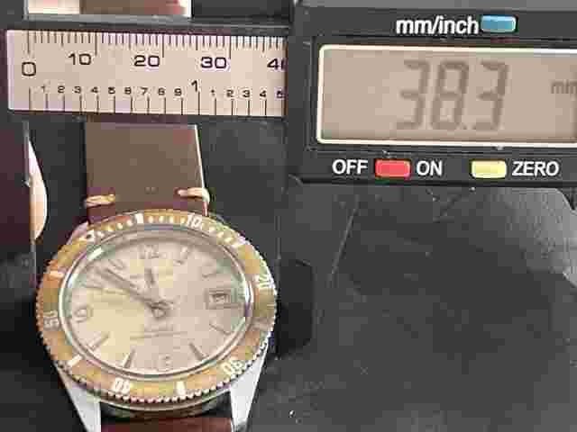 Rare Men’s 1960 WESTCLOX Divers watch Running  17 Jewel