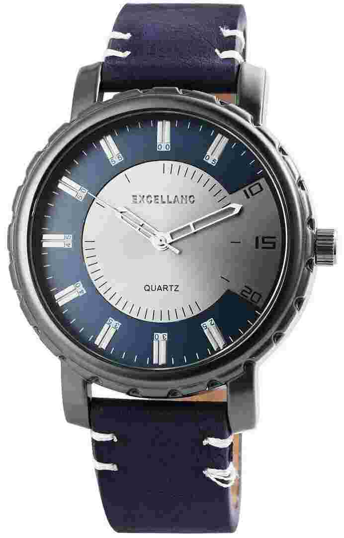 Excellanc XL 49mm Sportiver-vintage Look Armbanduhr #43-004#