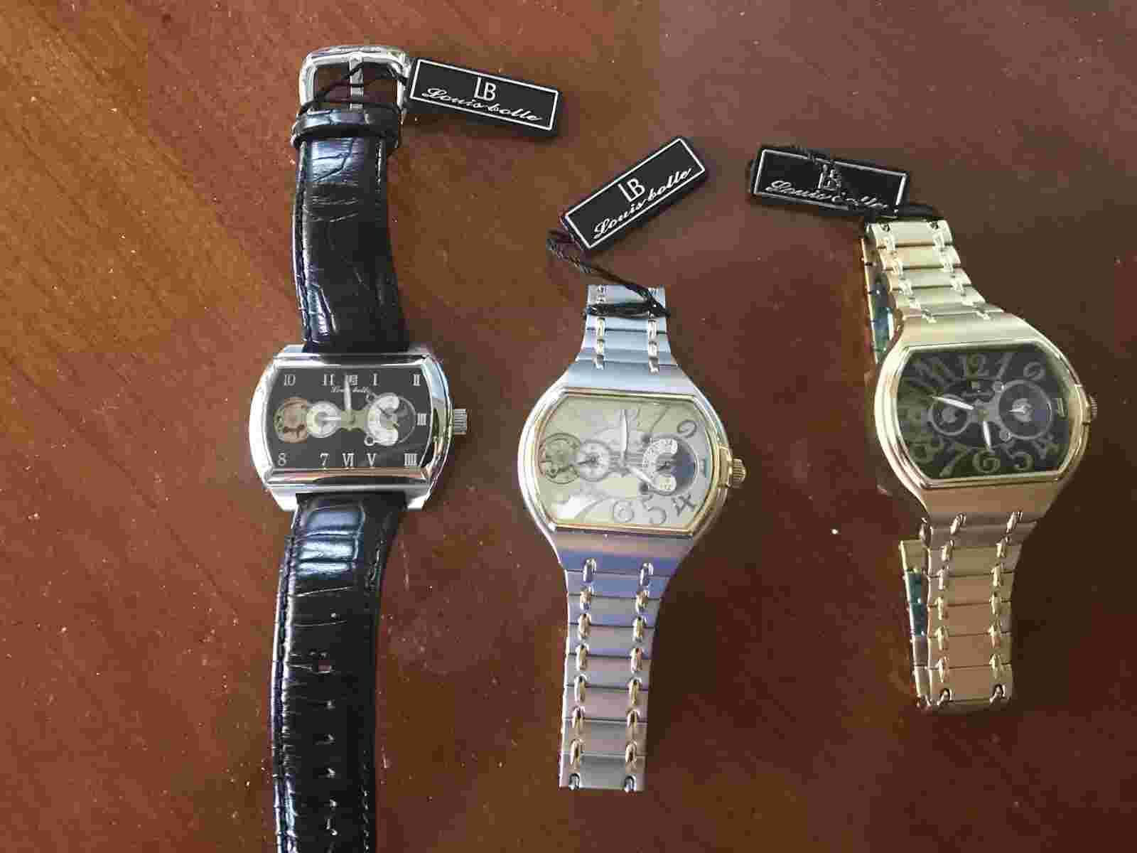 Louis Bolle PIONEER 2 & SOLOMON- Mechanical-sun-moon zone ( Choose 1)