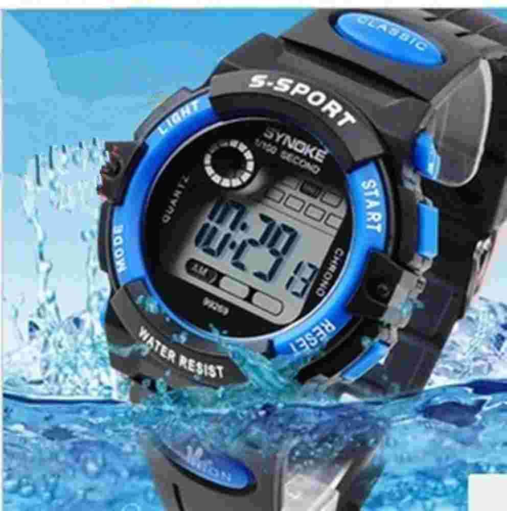Kids Digital Watch Sports Outdoor Waterproof for Child Boys Girl Alarm Stopwatch