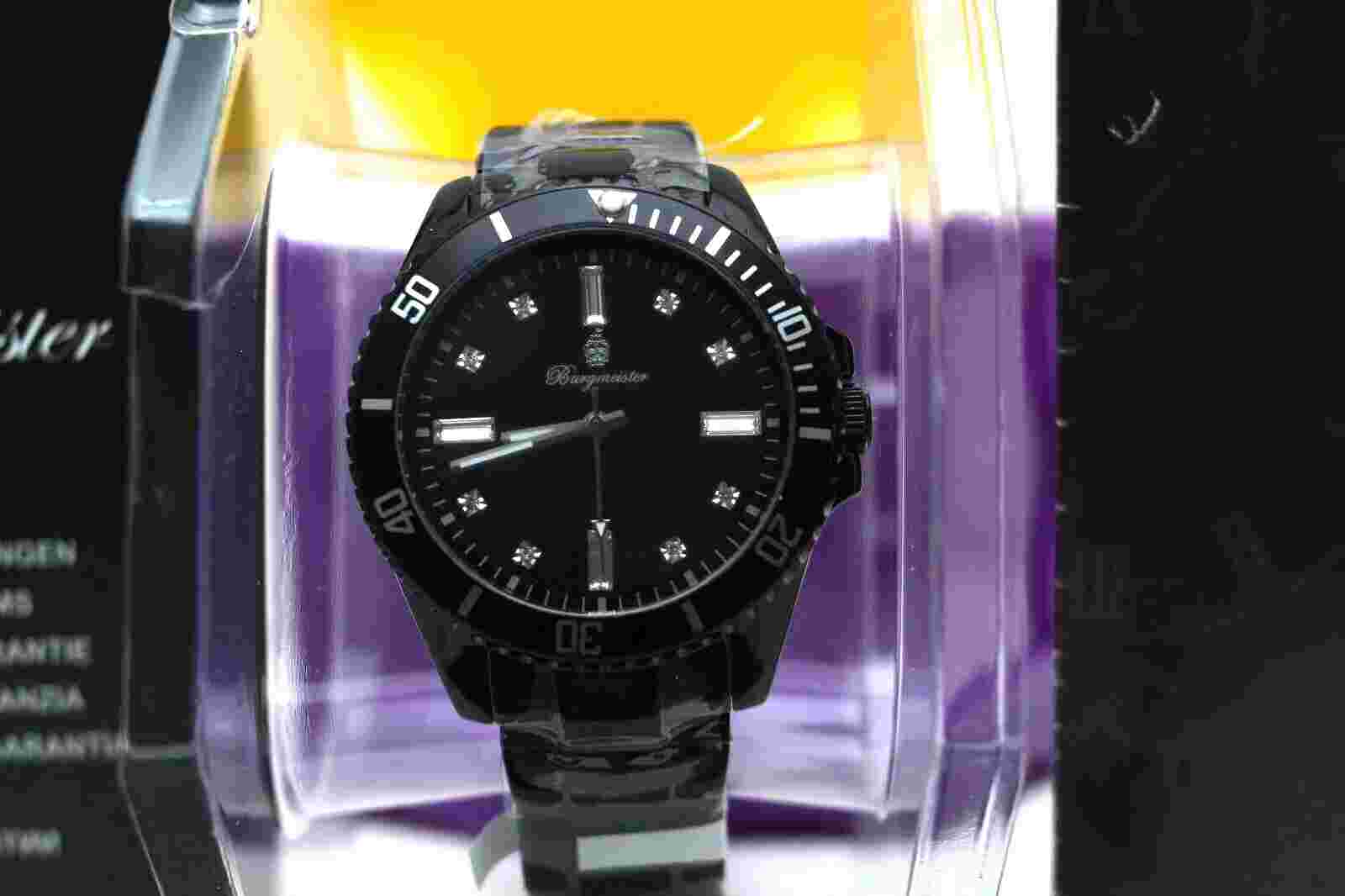 Burgmeister Color Sport Women's Quartz Watch with Black Dial Analogue BM161-622