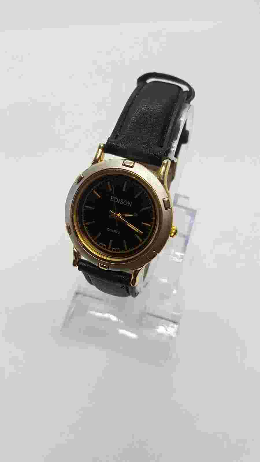 Edison Quartz Japan Movt Watch 35mm Simple Afforable Two Tone Watch men or women