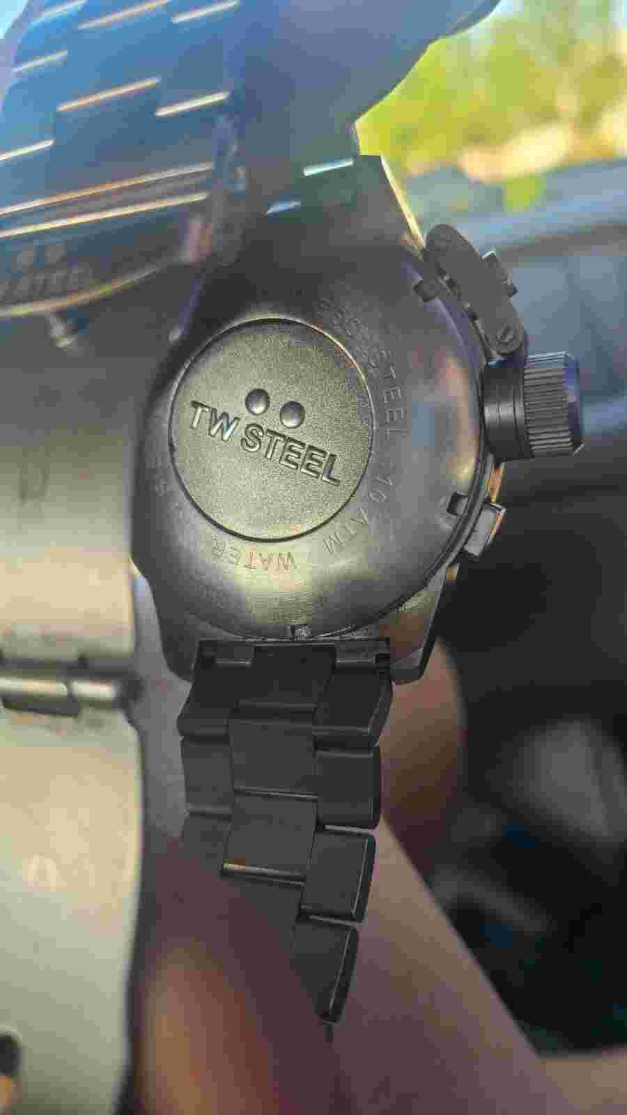 tw steel mens watch used