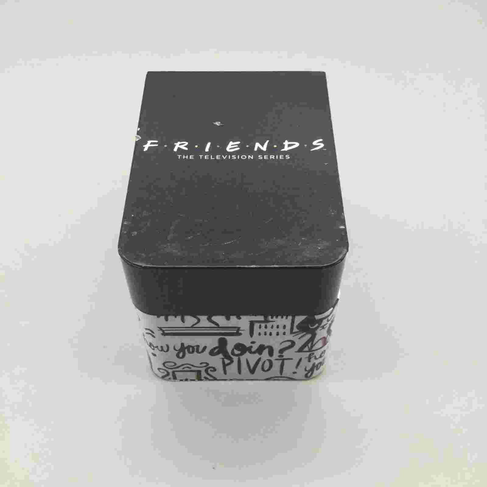 Friends TV Show Central Perk Watch Unisex 38mm Gold Tone Leather Band BOX