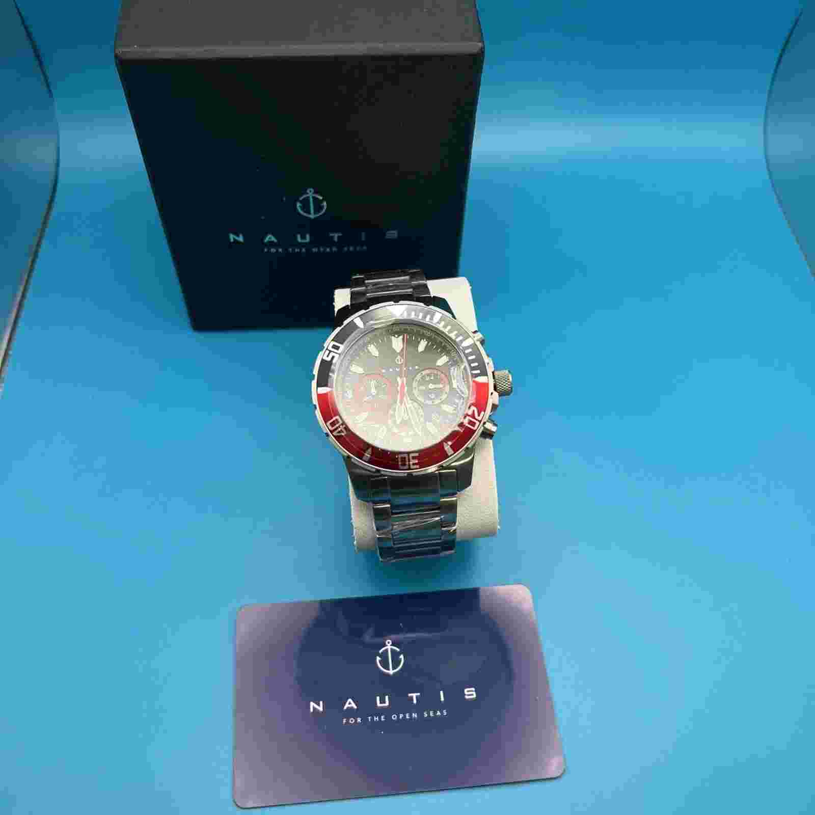 Nautis Dive Chrono 500 Stainless Steel Watch