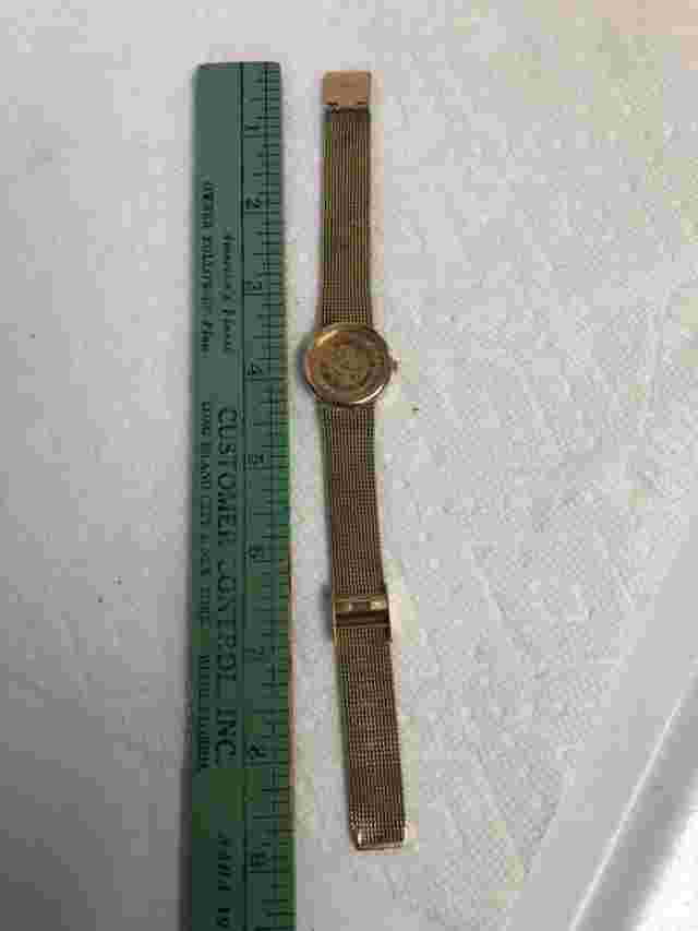 Vintage Carlo Ruzzini Gold Coin Women's Watch by Lenox Japan Movement
