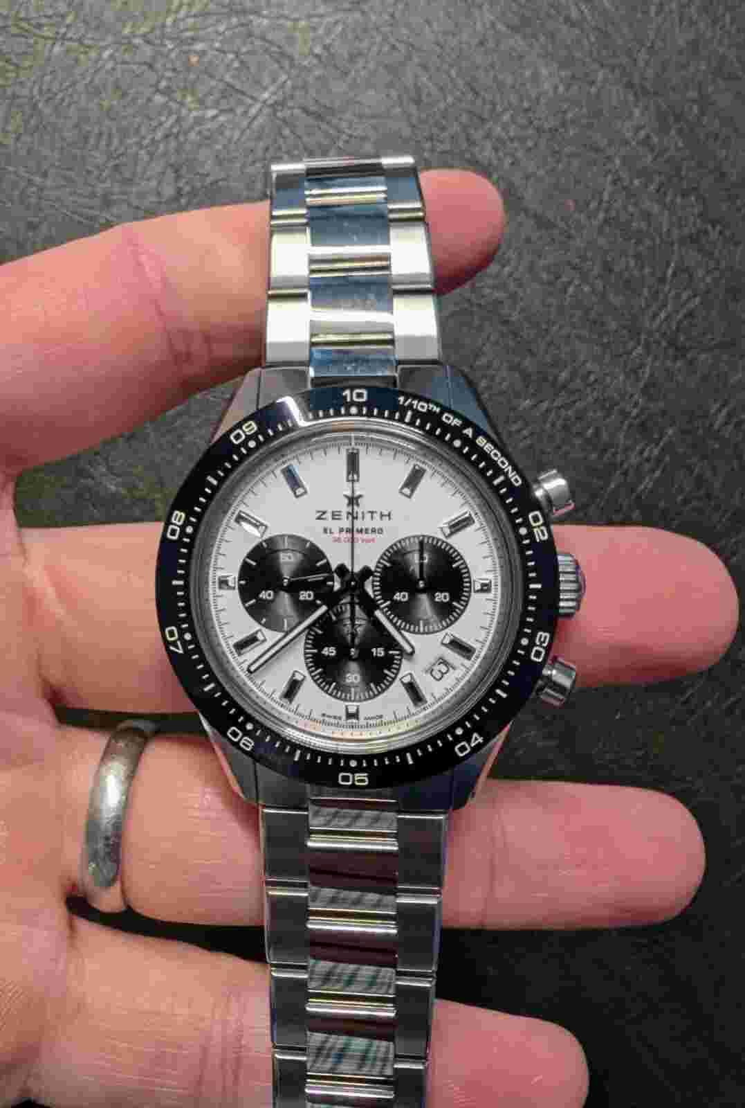 Zenith El Primero White Men's Watch - 03.3102.3600/02.M3100