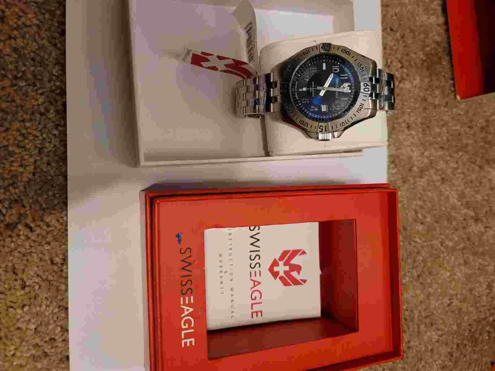 Swiss Eagle SE-9181A-22 Altitude mechanical automatic swiss made swiss movement