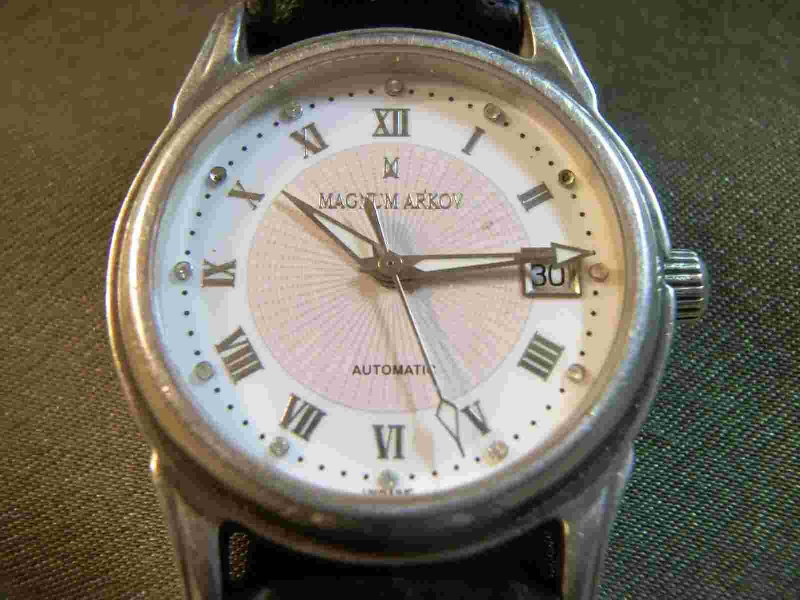 3Я47 Men's silver watch Magnum Arkov. Silver 925, Ukraine