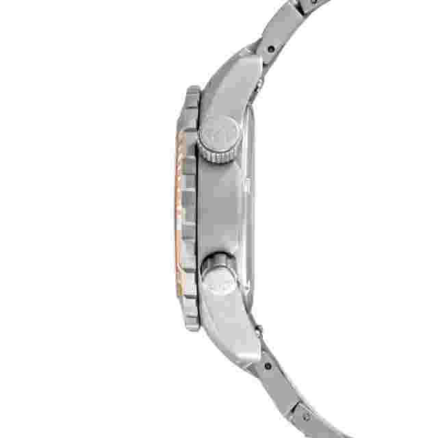 Abingdon Womens Marina Yellow Snapper Automatic Diver's Multifunctional Titanium