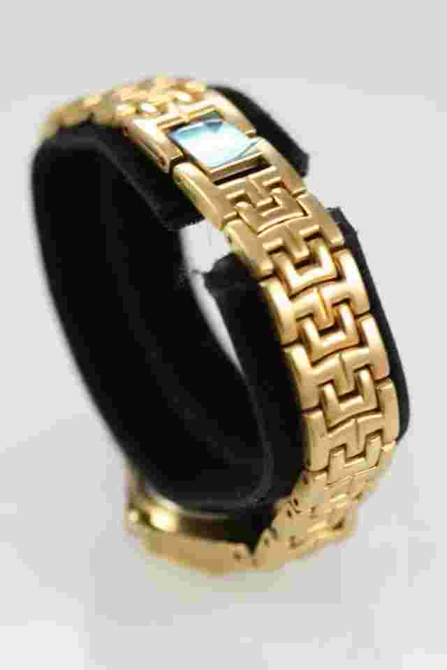 Sag Harbor Women Watch Gold Stainless Steel WR Battery Date Champagne Quartz